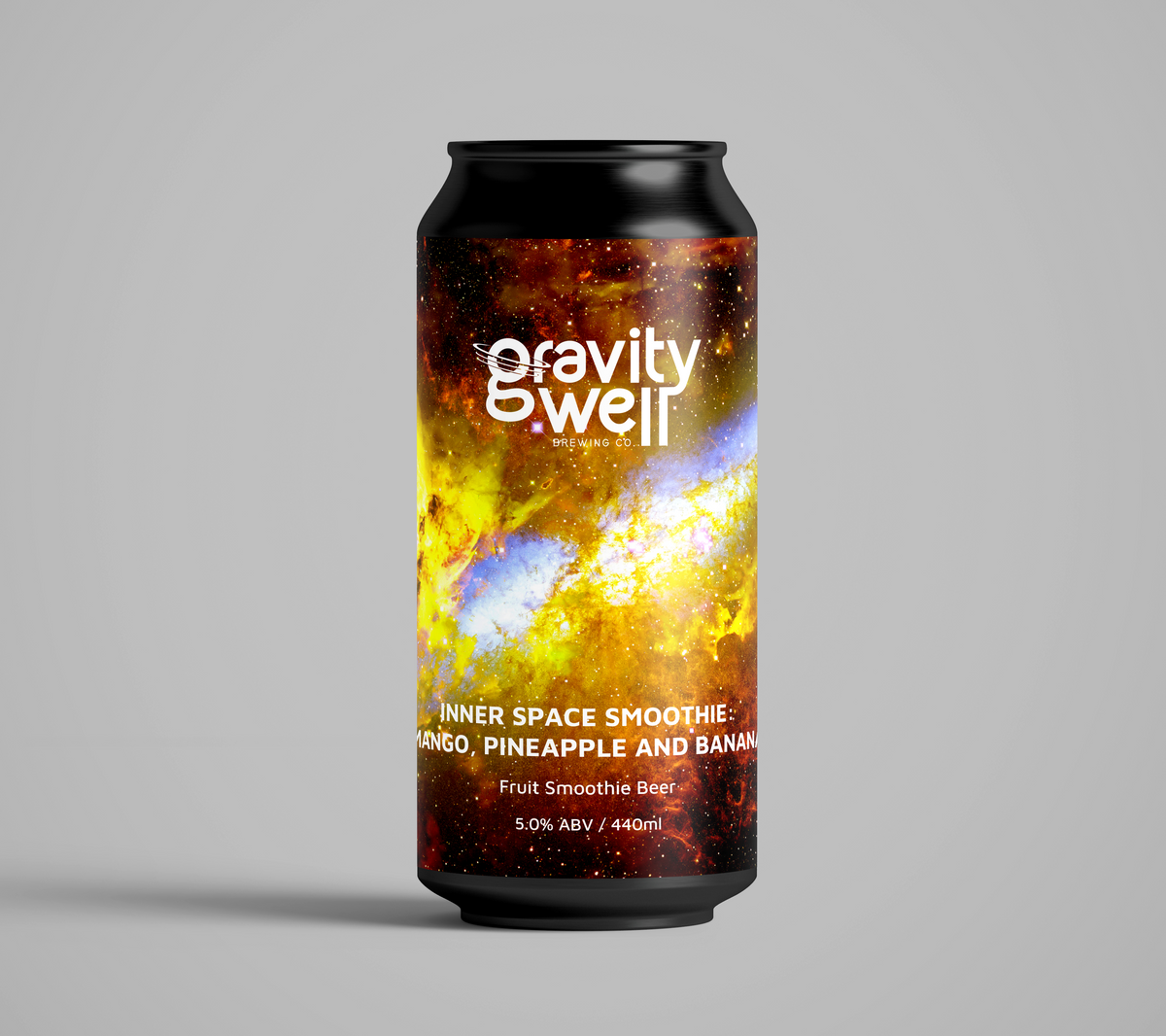 Inner Space Smoothie: Mango, Banana and Pineapple - Fruit Smoothie [5%]